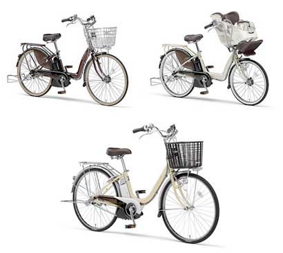 ヤマハ 電動サイクル「PAS」の2010年モデル３種追加