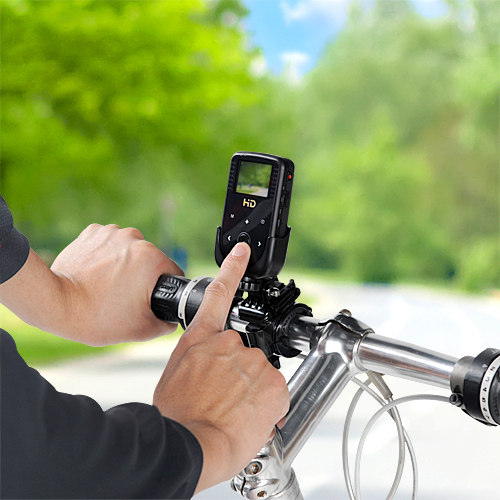サンワサプライ 液晶モニター付き自転車ミニDVカメラ発売